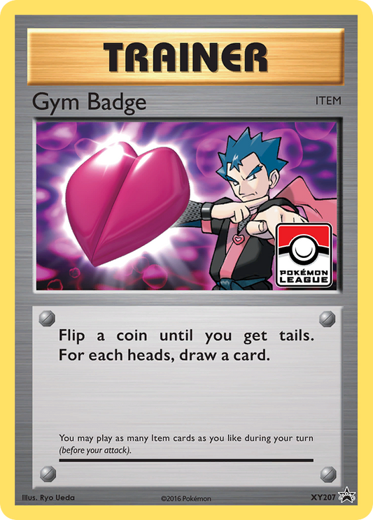 Gym Badge (Koga) - XY Promos XY207 (Foil) - Near Mint
