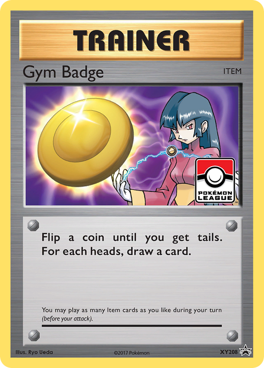 Gym Badge (Sabrina) - XY Promos XY208 (Foil) - Near Mint