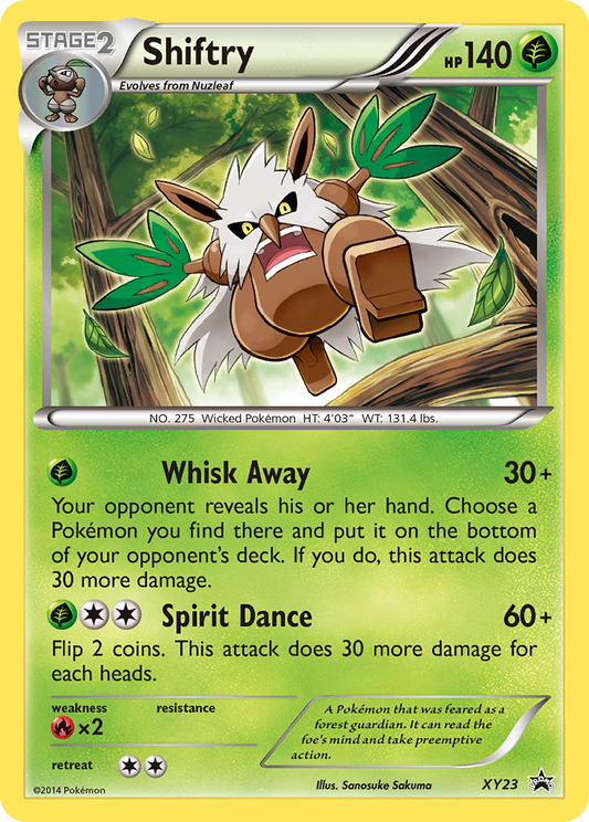 Shiftry - XY Promos XY23  (Foil) - Near Mint