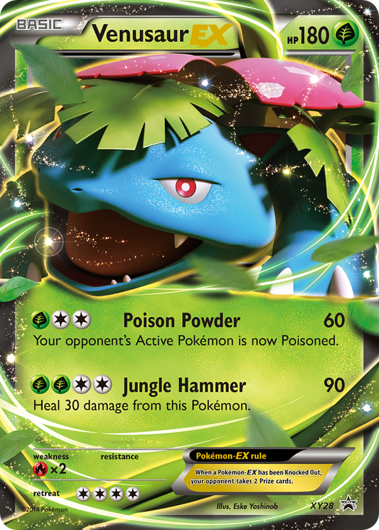 Venusaur EX - XY Promos XY28  (Foil) - Near Mint