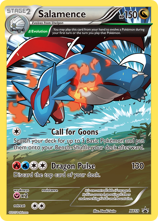 Salamence - XY Promos XY59  (Foil) - Near Mint - Foil