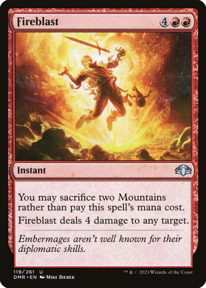 Fireblast - DMR 119