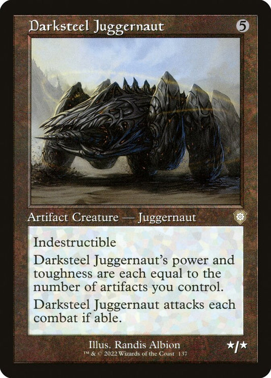 Darksteel Juggernaut - BRC 137