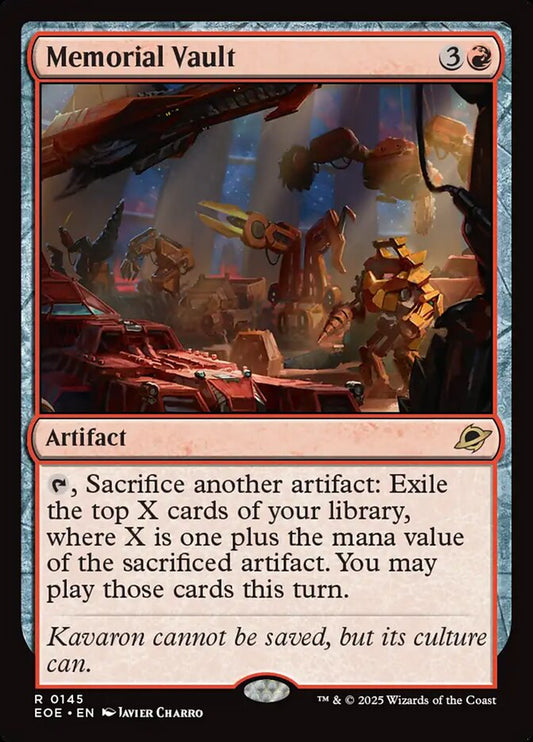 Memorial Vault - EOE 145