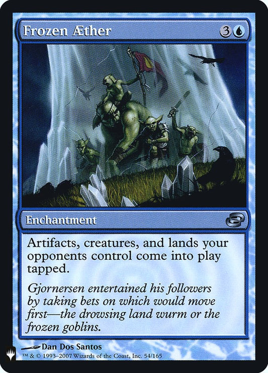 Frozen Aether - The List PLC-54 (Foil)