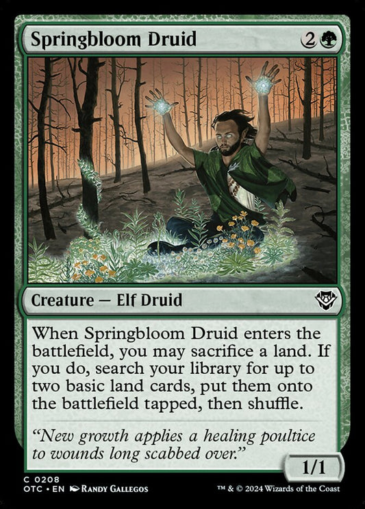 Springbloom Druid - OTC 208