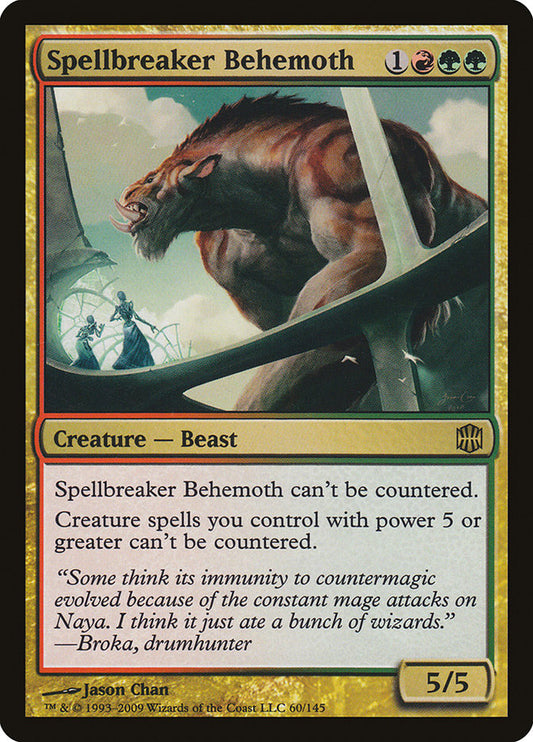 Spellbreaker Behemoth - Alara Reborn 60 (Foil)