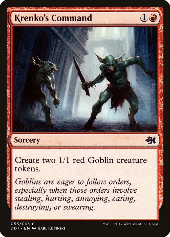 Krenko's Command - Duel Decks: Merfolk vs. Goblins 53