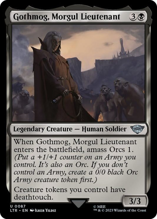 Gothmog, Morgul Lieutenant - The Lord of the Rings: Tales of Middle-earth 87 (Foil)
