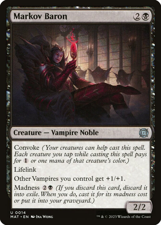 Markov Baron - MAT 14  (Foil)