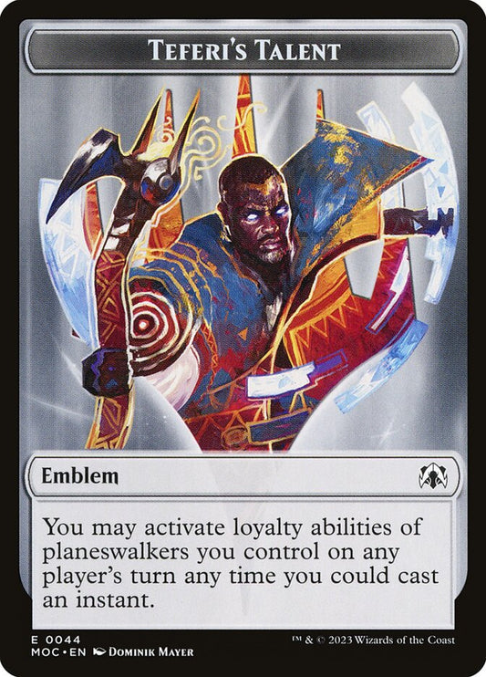 Teferi's Talent Emblem - TMOC 44