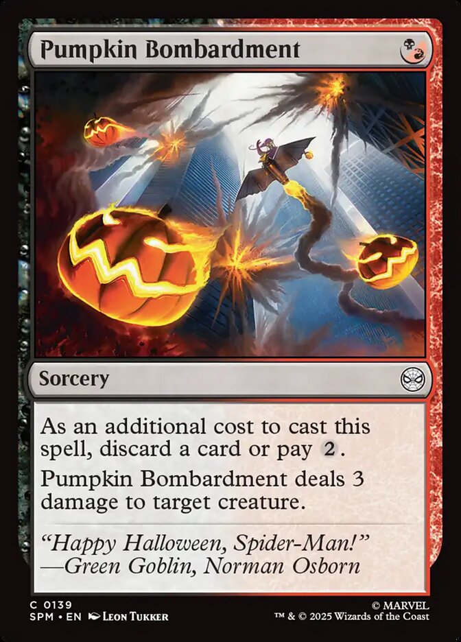 Pumpkin Bombardment - SPM 139