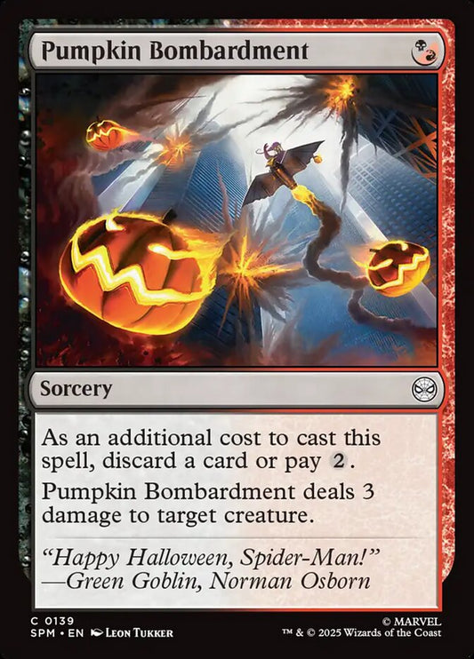 Pumpkin Bombardment - SPM 139