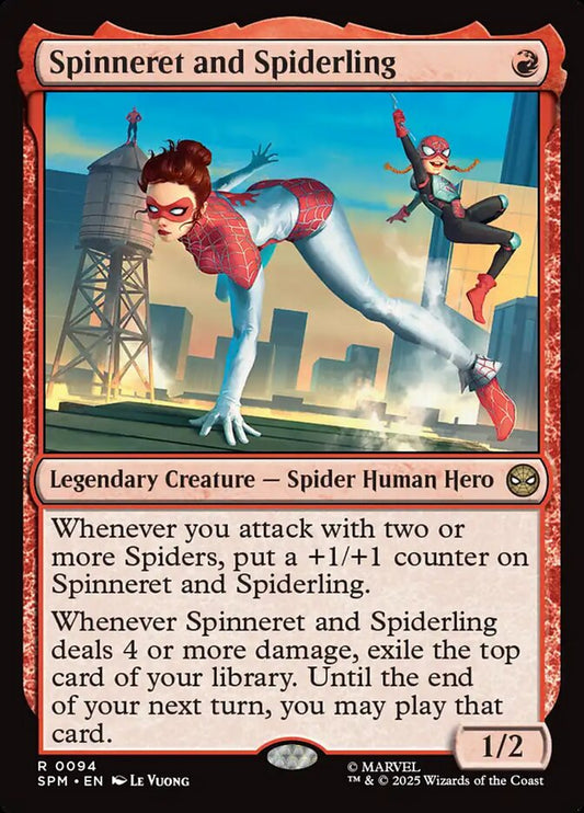 Spinneret and Spiderling - SPM 94
