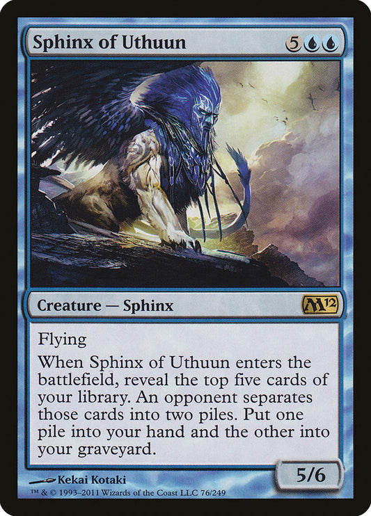Sphinx of Uthuun - M12 76  (Foil)