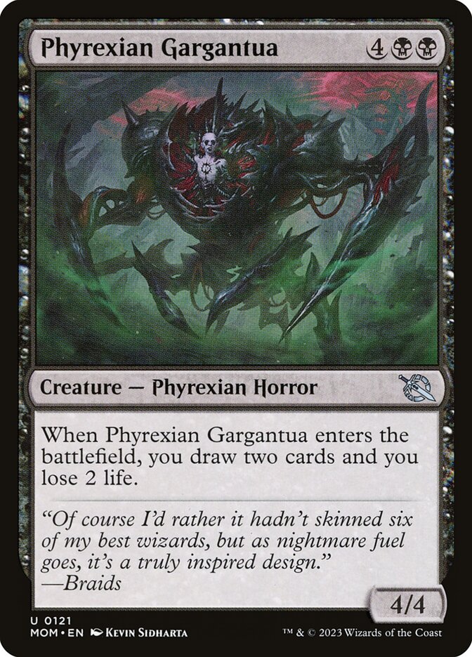 Phyrexian Gargantua - March of the Machine 121