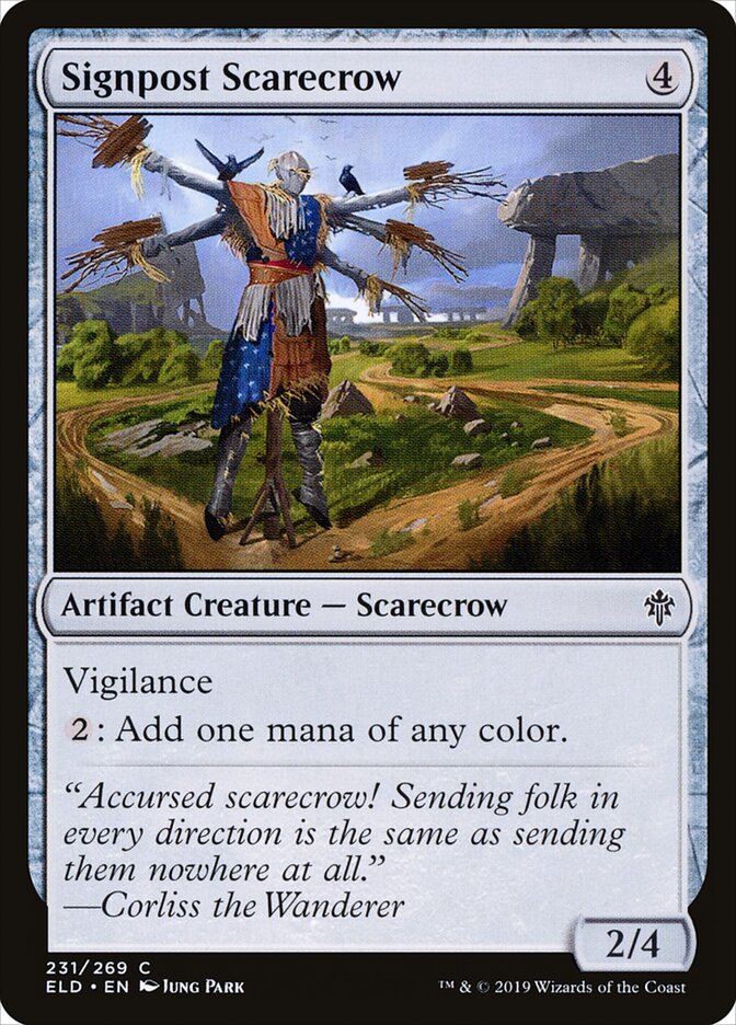 Signpost Scarecrow - Throne of Eldraine 231