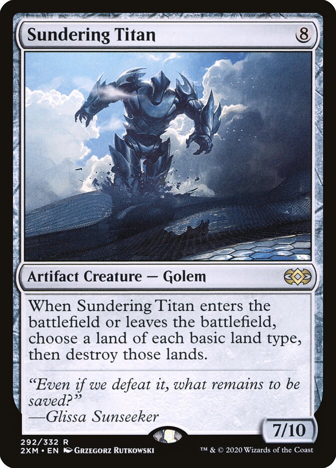 Sundering Titan - Double Masters 292