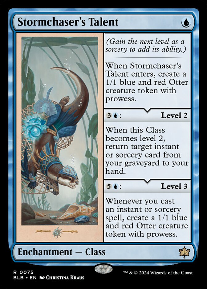 Stormchaser's Talent - BLB 75  (Foil)