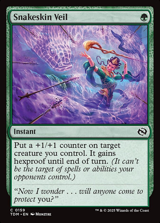 Snakeskin Veil - Tarkir: Dragonstorm 159 (Foil)