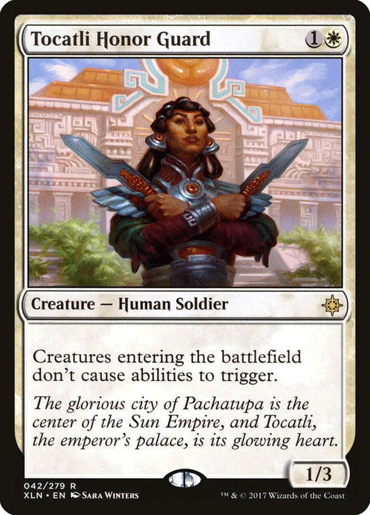 Tocatli Honor Guard - XLN 42  (Foil)