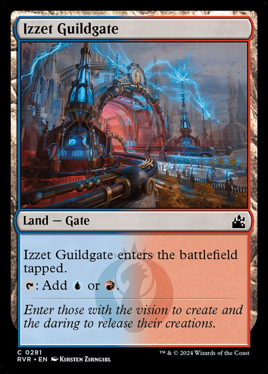 Izzet Guildgate - RVR 281  (Foil)