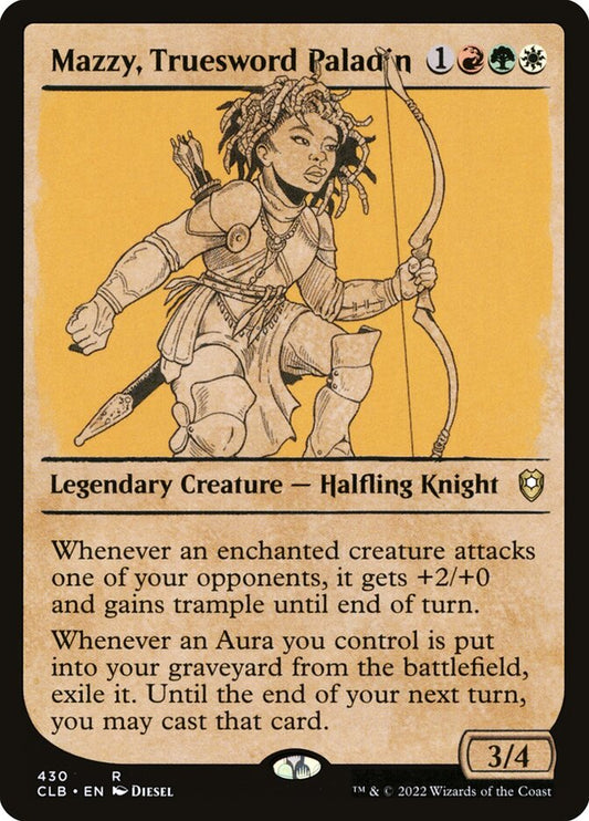 Mazzy, Truesword Paladin - CLB 430  (Foil)