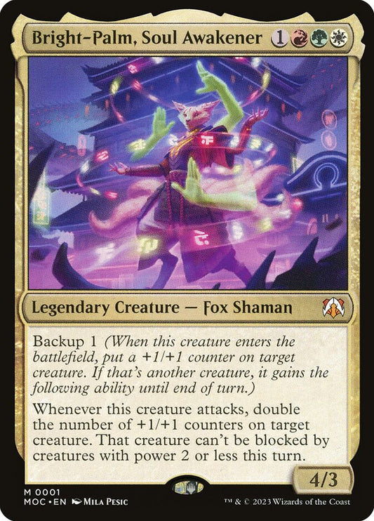 Bright-Palm, Soul Awakener - MOC 1  (Foil)