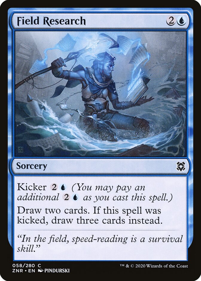 Field Research - Zendikar Rising 58 (Foil)