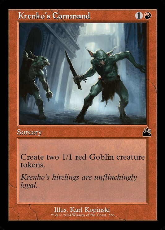 Krenko's Command - RVR 336  (Foil)