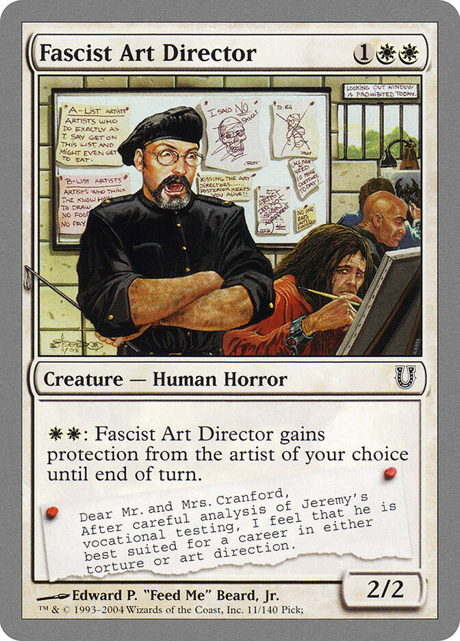 Fascist Art Director - Unhinged 11