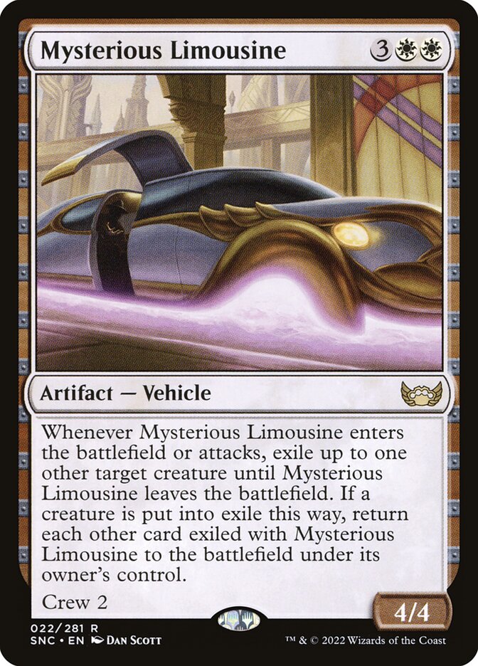Mysterious Limousine - Streets of New Capenna 22