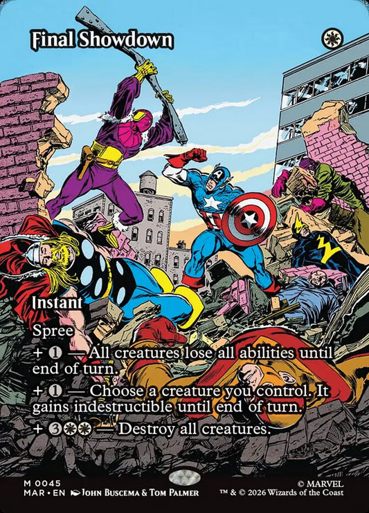 Final Showdown - Marvel Universe 45