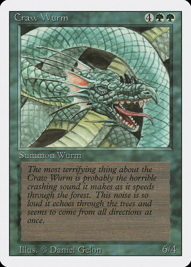 Craw Wurm - Revised Edition 190