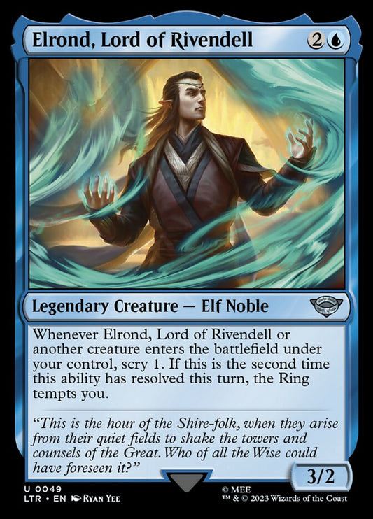 Elrond, Lord of Rivendell - The Lord of the Rings: Tales of Middle-earth 49 (Foil)