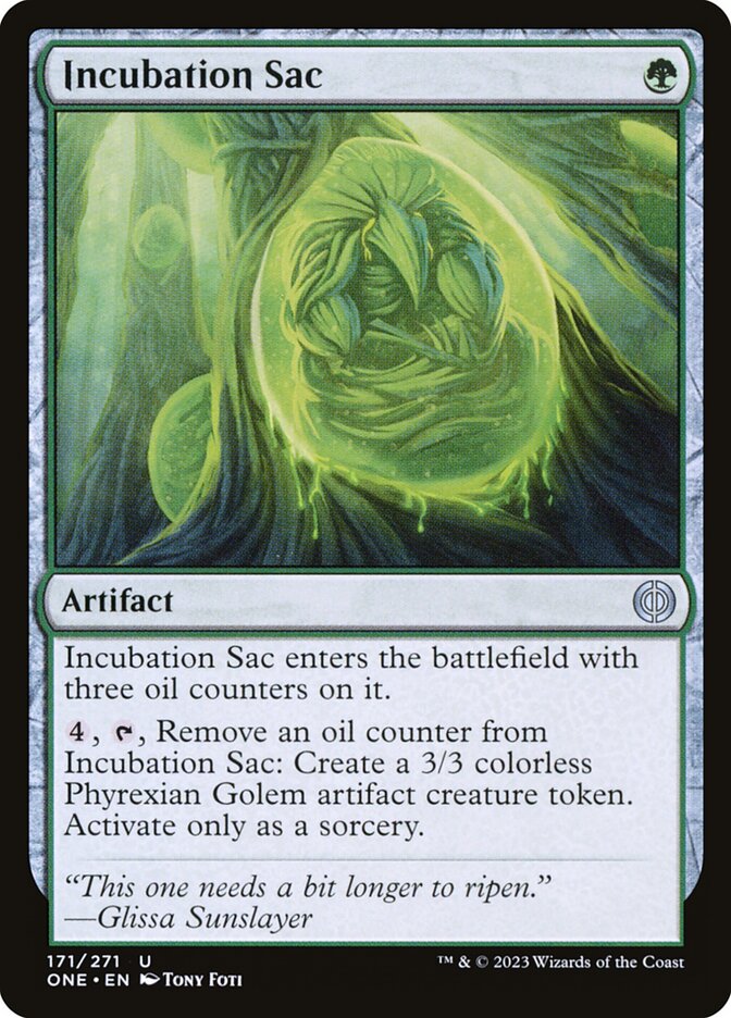 Incubation Sac - Phyrexia: All Will Be One 171