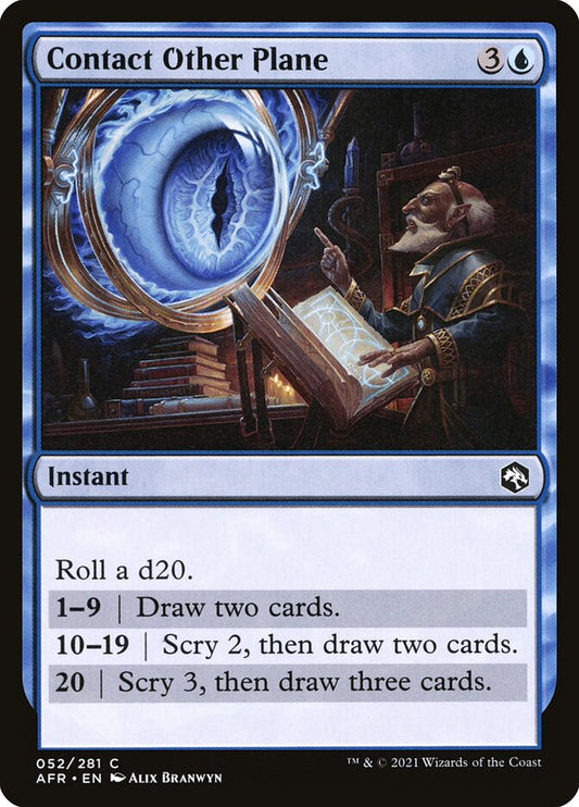 Contact Other Plane - AFR 52  (Foil)