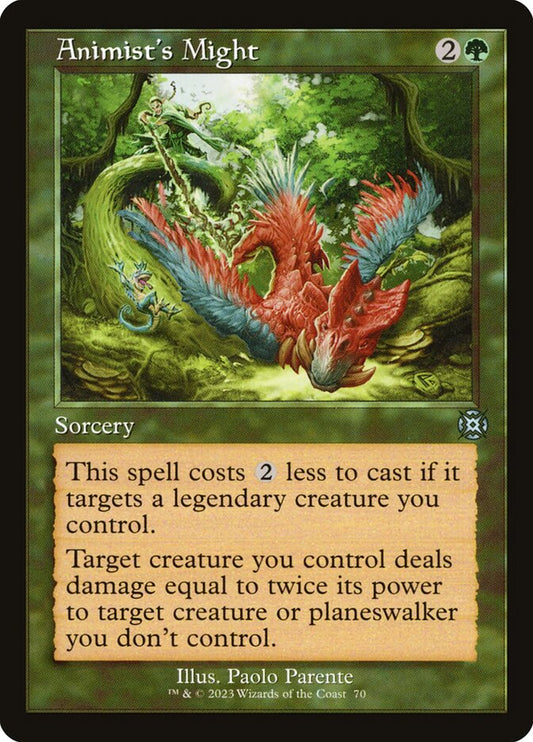 Animist's Might - MAT 70  (Foil)