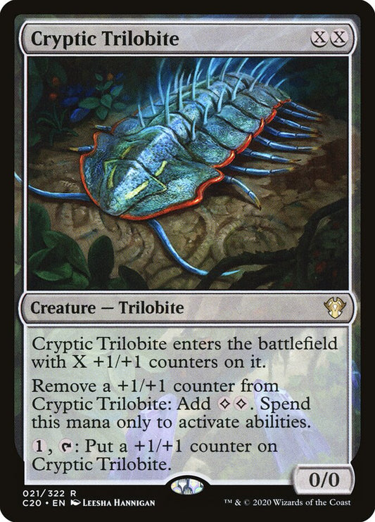 Cryptic Trilobite - Commander 2020 21
