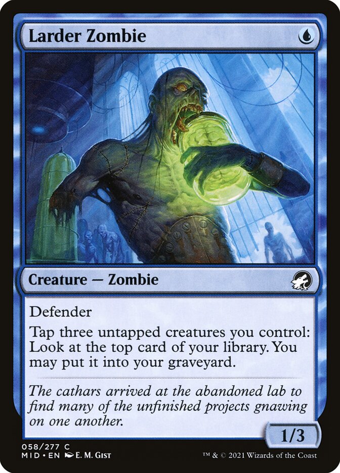 Larder Zombie - Innistrad: Midnight Hunt 58 (Foil)