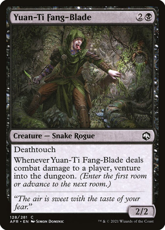 Yuan-Ti Fang-Blade - Adventures in the Forgotten Realms 128