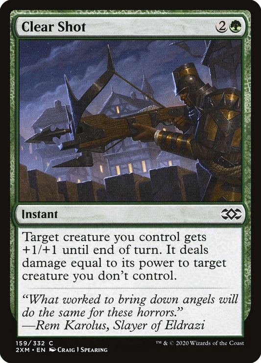 Clear Shot - Double Masters 159 (Foil)