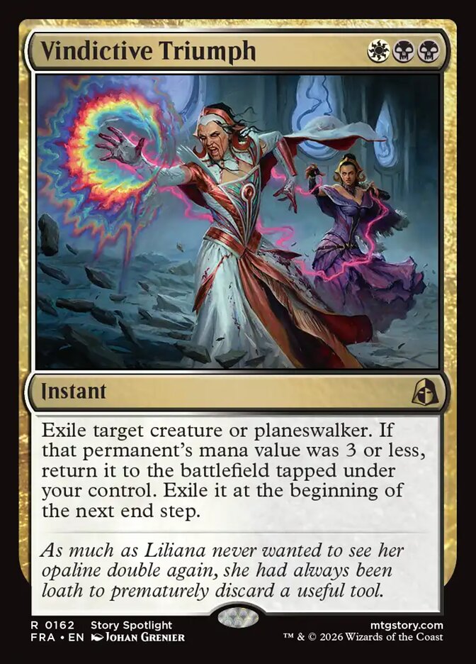Vindictive Triumph - Reality Fracture 162 (Foil)