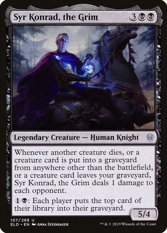 Syr Konrad, the Grim - Throne of Eldraine 107