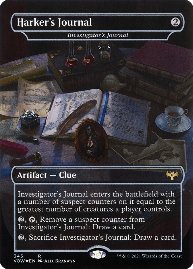 Investigator's Journal - VOW 345