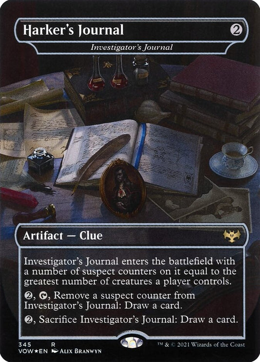 Investigator's Journal - VOW 345