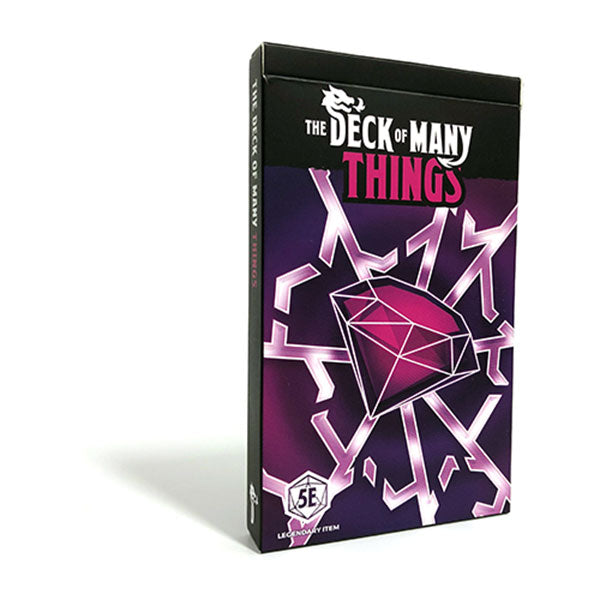 D&D, 5e: The Deck of Many Things