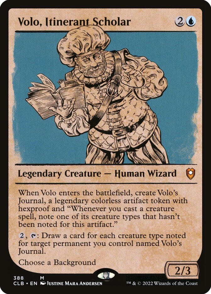 Volo, Itinerant Scholar - CLB 388