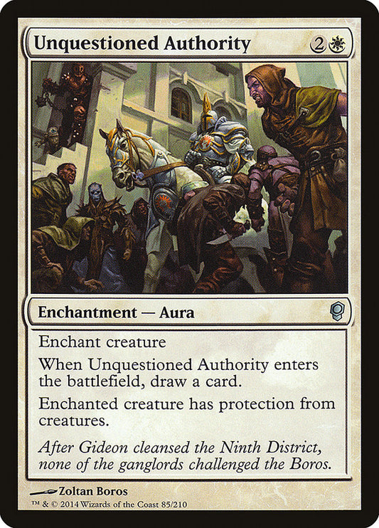 Unquestioned Authority - CNS 85