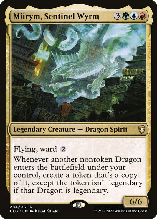 Miirym, Sentinel Wyrm - CLB 284  (Foil)